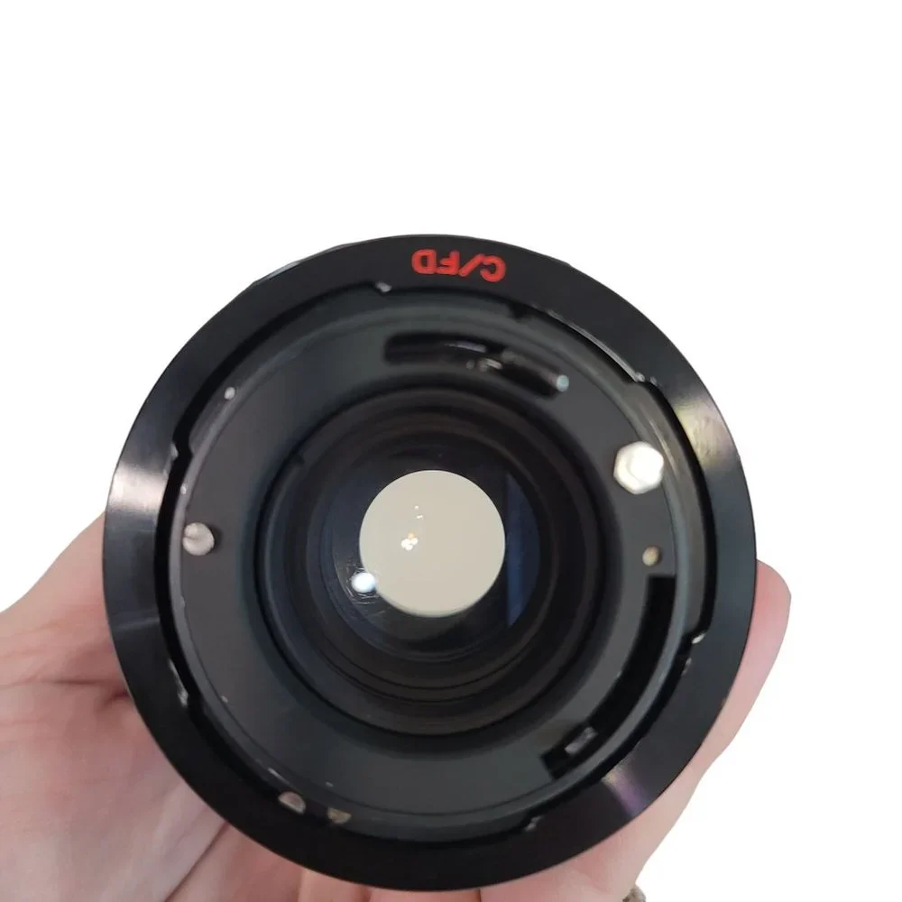 Camera lens bundle. TV Zoom Lens J6x12, Auto Zoom 80-200 f3.8, FD 50mm 1:1.8